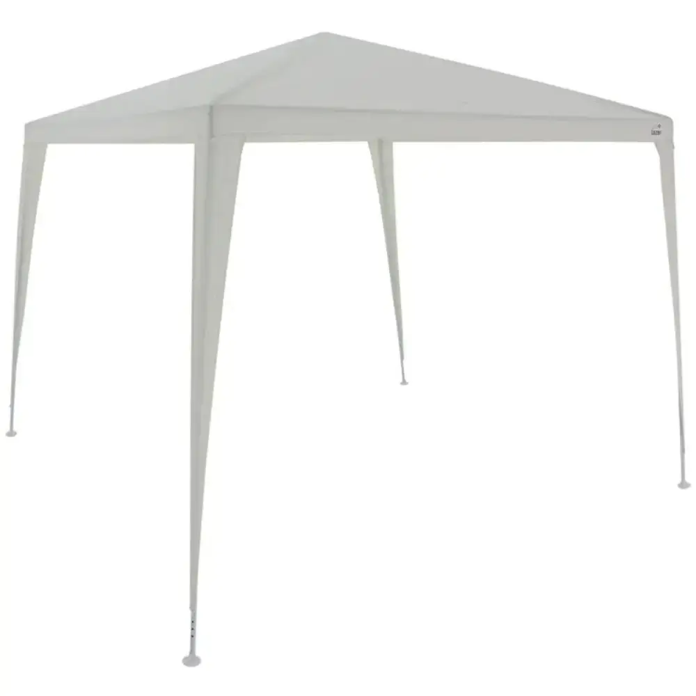 Tenda Gazebo Tubular 3m x 3m Polietileno Branca BEL BEL FIX — fotografia 2