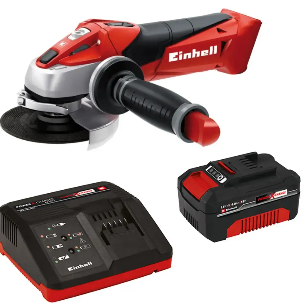 Esmerilhadeira 8500RPM angular com bateria e carregador 18V 4431110 Einhell