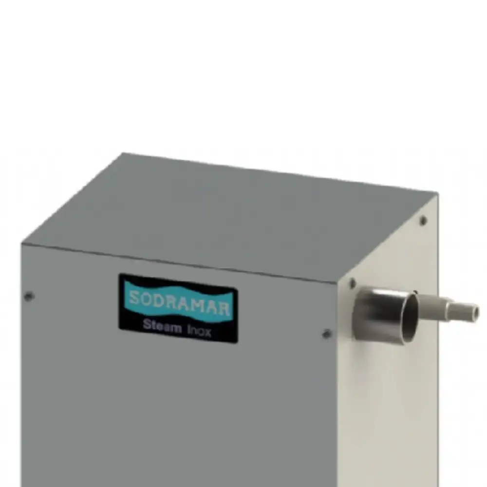 Sauna Steam inox 15 kw 25M3 Bif/Trif 220V SODRAMAR 220 V — fotografia 3