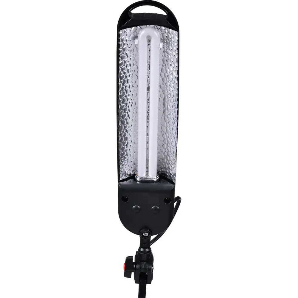 Luminária de mesa fluor preta Hidromel 220V — fotografia 4