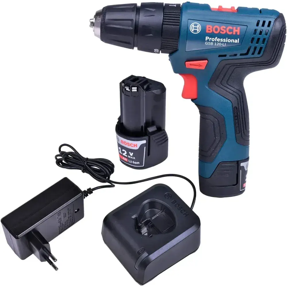 Parafusadeira furadeira de impacto a bateria 3/8 12V biv Bosch — fotografia 10