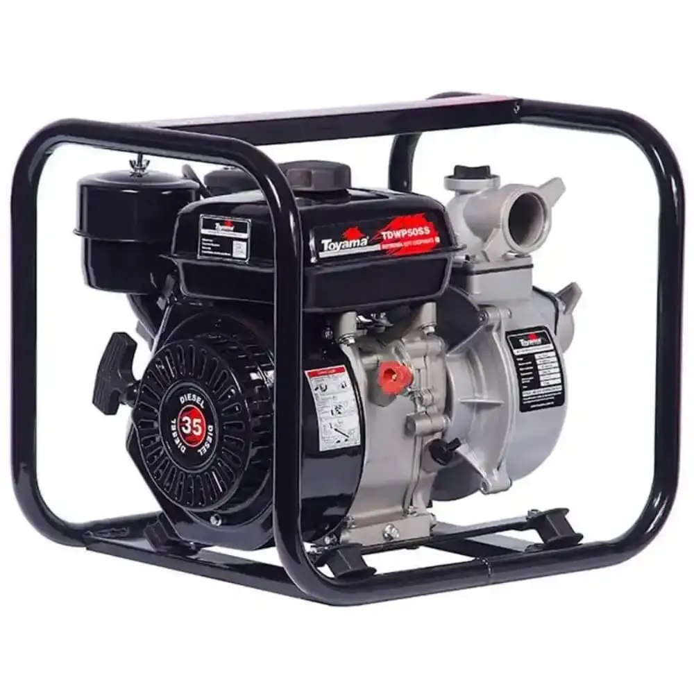 Motobomba à diesel auto escorvante 2 POL 3.3 HP 4T TDWP50SS Toyama — fotografia de referência