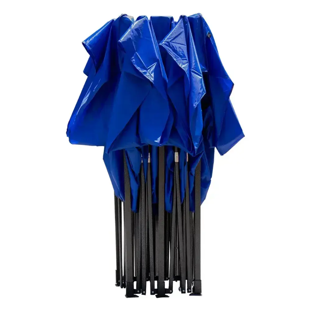 Gazebo dobrável pagoda azul 3MX6M Kala — fotografia 11