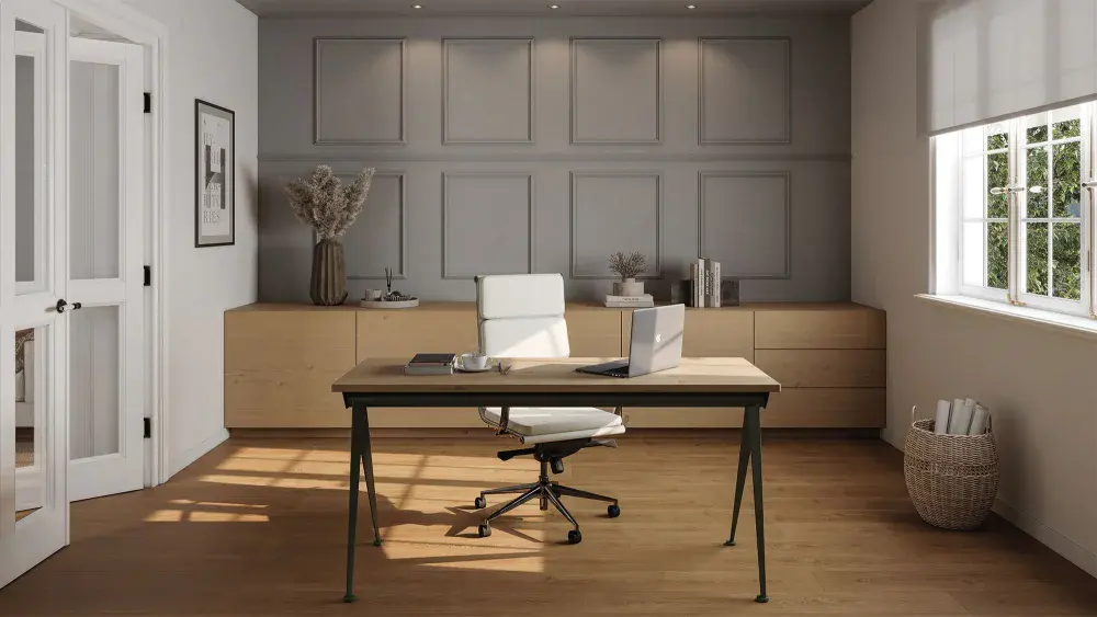 Boiserie de eva autocolante rm 61 3,8CM x 5M branco meu rodapé