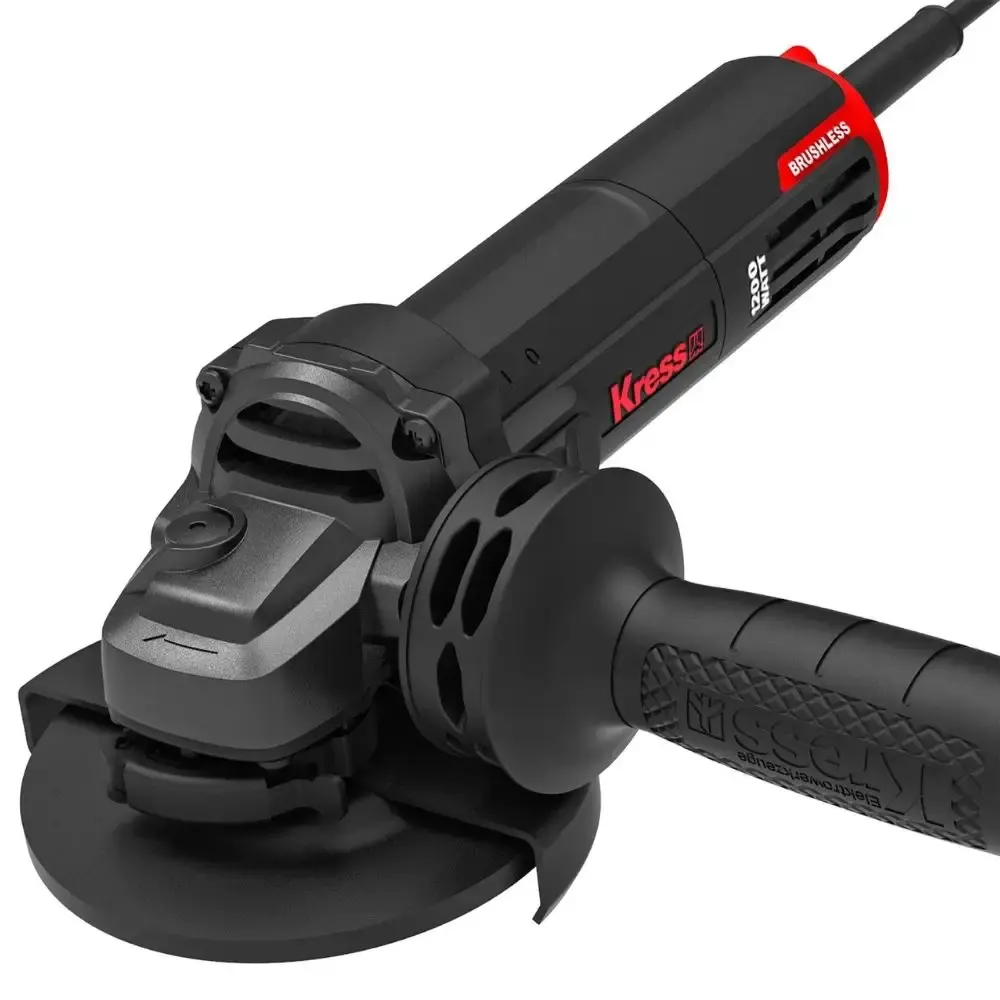 Esmerilhadeira angular 5POL 1200W brushless 220V KUS26 Kress — fotografia 4