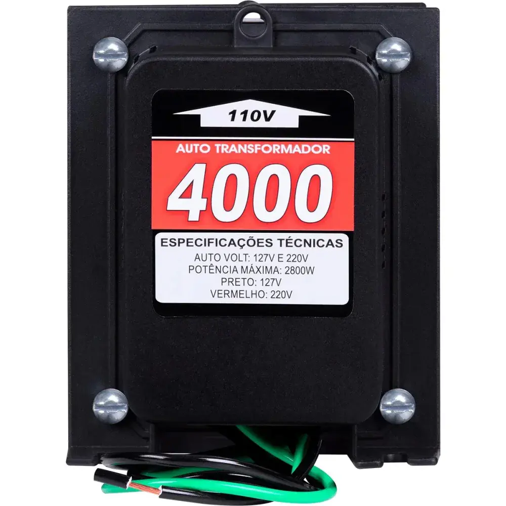 Autotransformador tripolar 4.000VA 2800W bivolt Kitec — fotografia 8