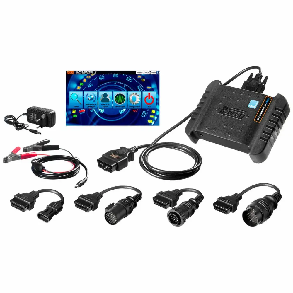 Scanner 3 pro sem tablet diagnóstico automotivo Raven — fotografia 5