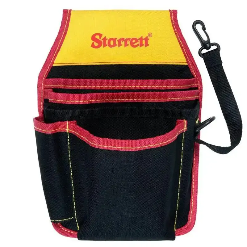 Cinto coldre para ferramentas 5 bolsos com fivela de engate POS Starrett — fotografia de referência