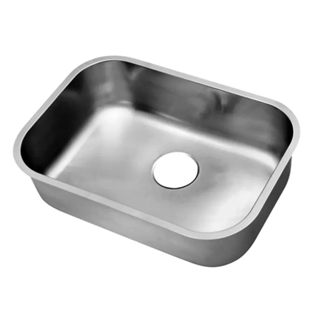 Cuba riva inox brilho 14,5CM sem válvula 47X32 docol Docol Inox