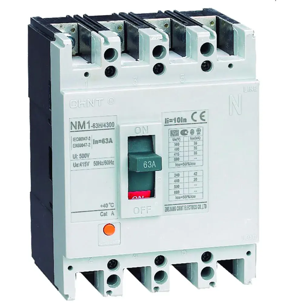 Disjuntor caixa moldada 3P 160A Chint