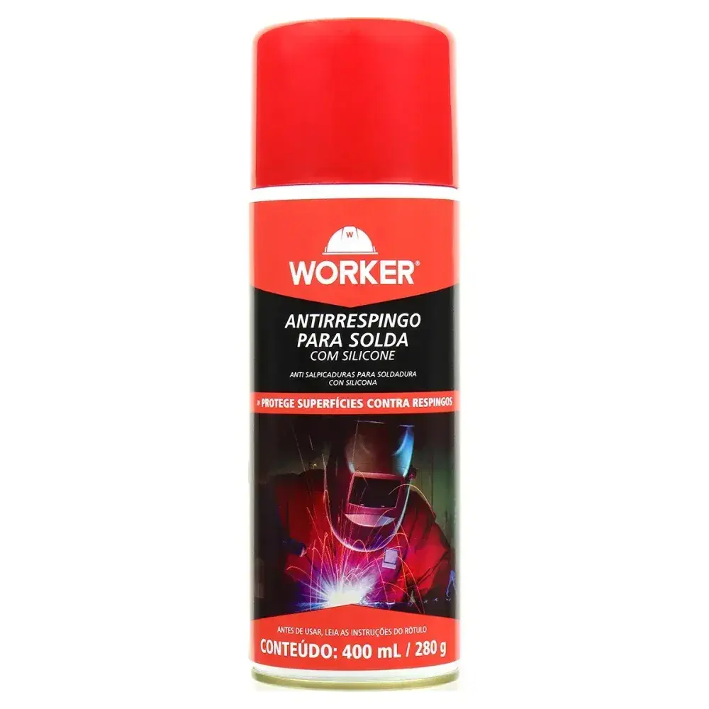 Antirrespingo para solda silicone 400ML 280G Worker — fotografia 2