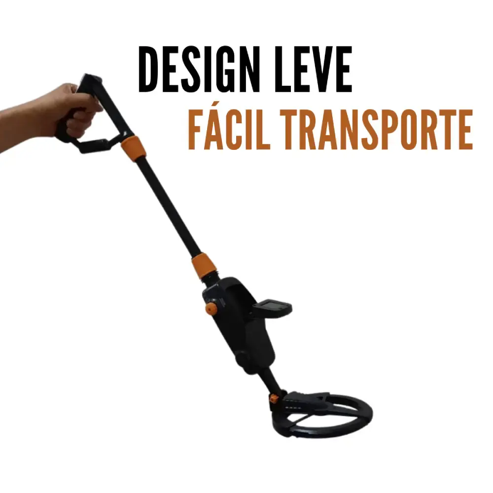Detector de Metal até 1 Metro de Profundidade com Visor LCD IMPORTWAY — fotografia 6