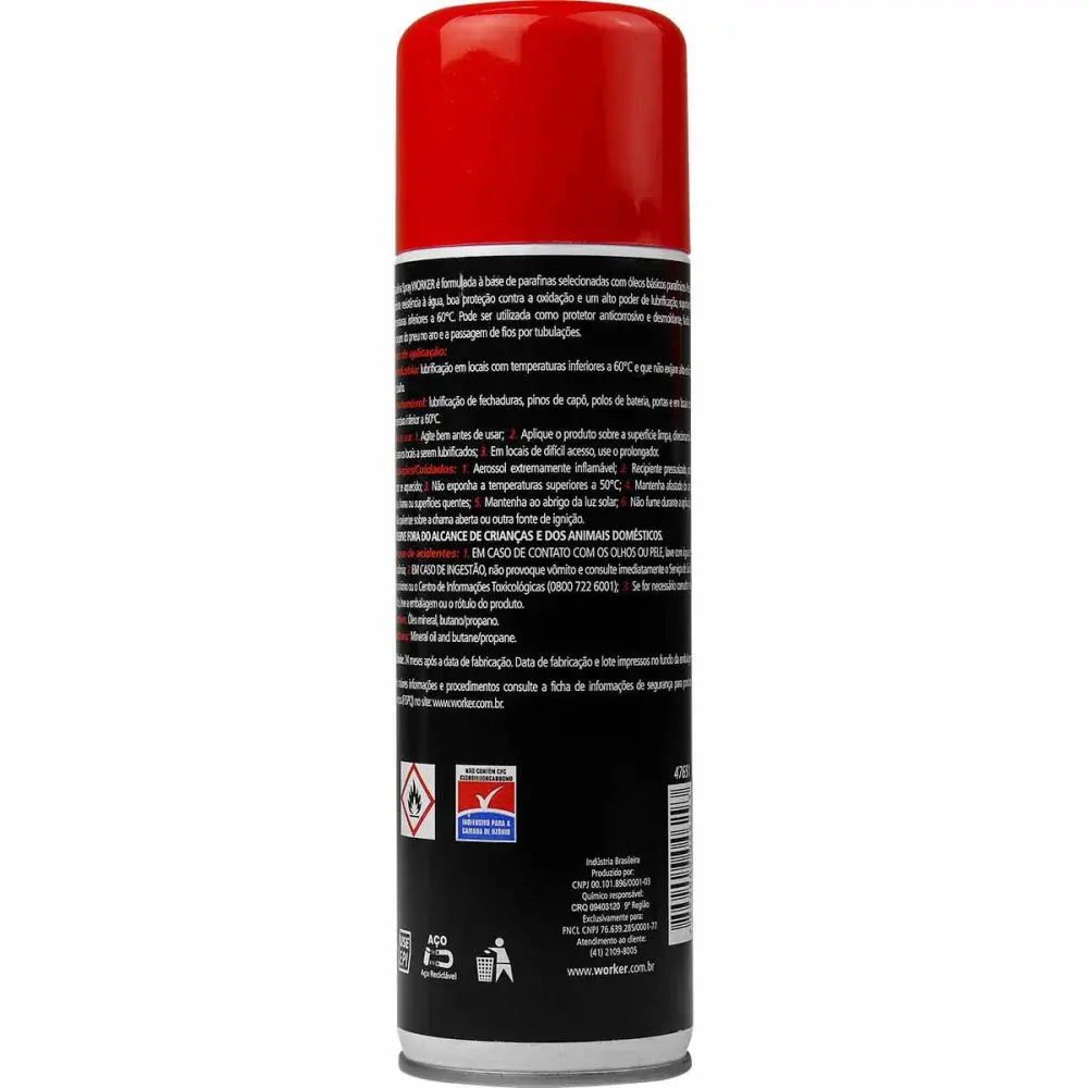 Vaselina spray 300ML/ 200G 47651 Worker — fotografia 2
