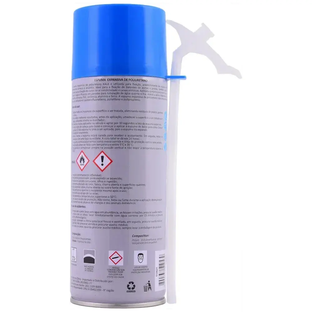Espuma expansiva em poliuretano 300ML 190G Kala — fotografia 12