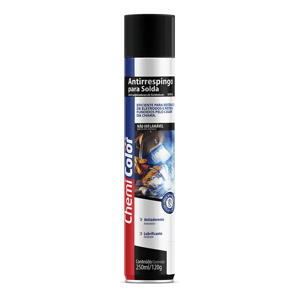 Antirespingo solda 250ML/120G sem silicone Chemicolor