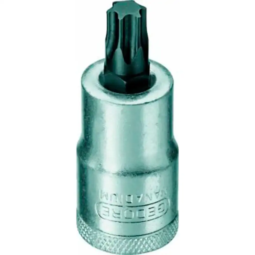 Soquete torx macho T45 encaixe 1/2 pol INX19 024760 Gedore — fotografia de referência
