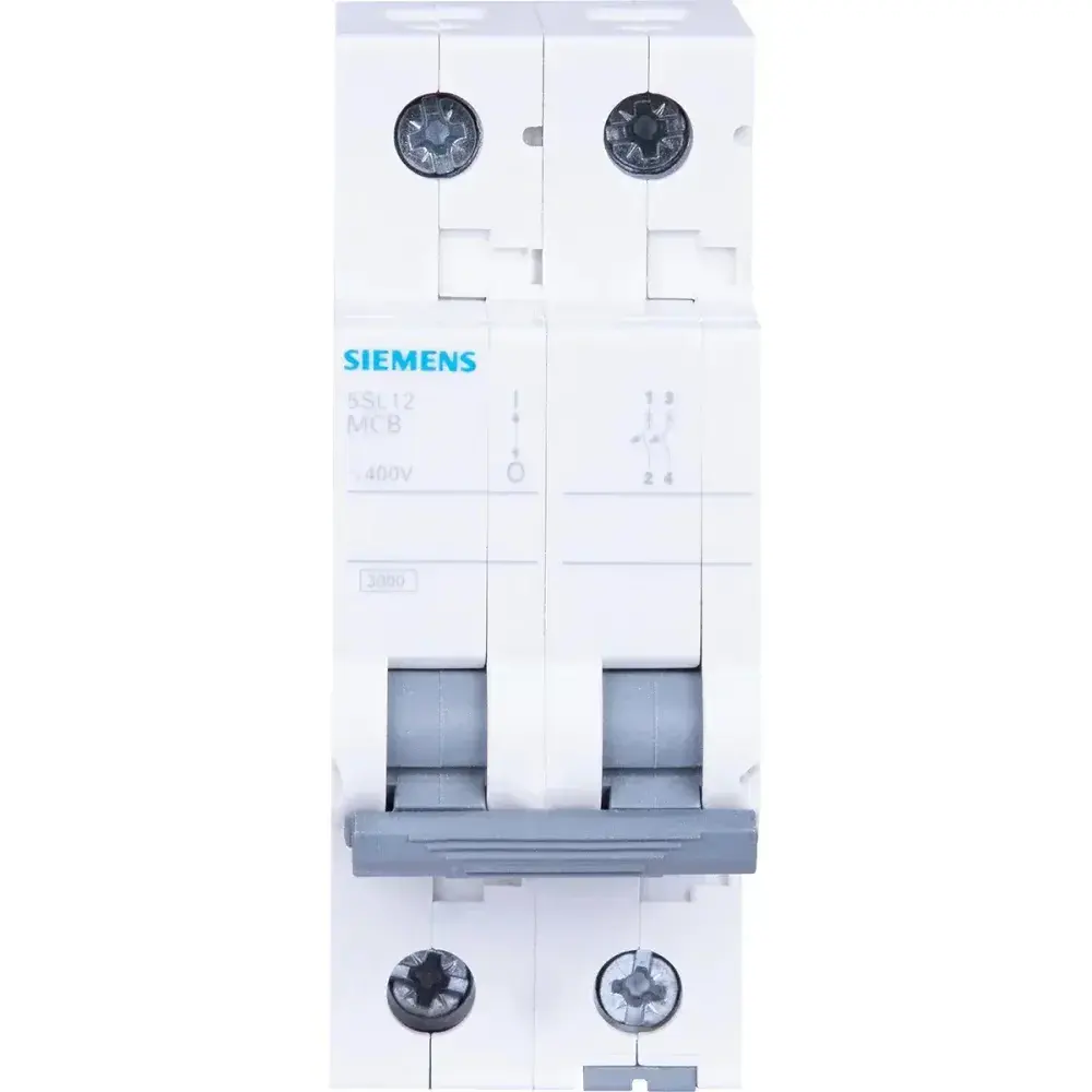Disjuntor bipolar din curva c 50A 400V 5SL12MCB Siemens — fotografia 6