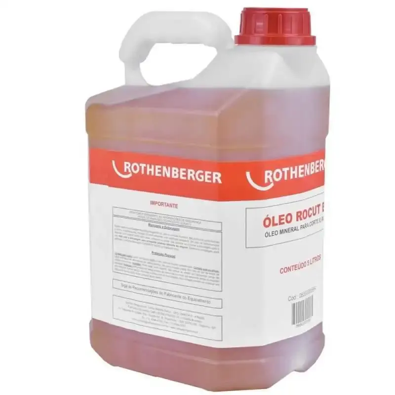 Fluido para corte óleo rocut 5 litros 08000005BR Rothenberger