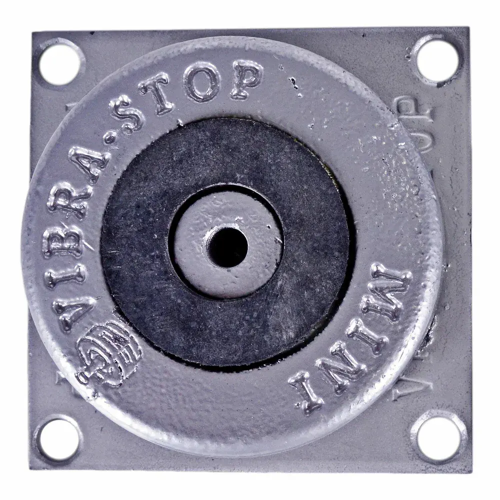 Amortecedor de impacto mini com chapa 3/8 500 kg Vibra-Stop — fotografia 4