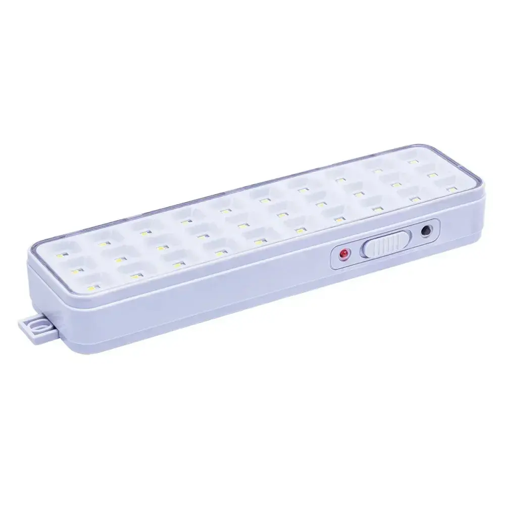 Luminária emergência 30 leds bivolt Kala — fotografia 2