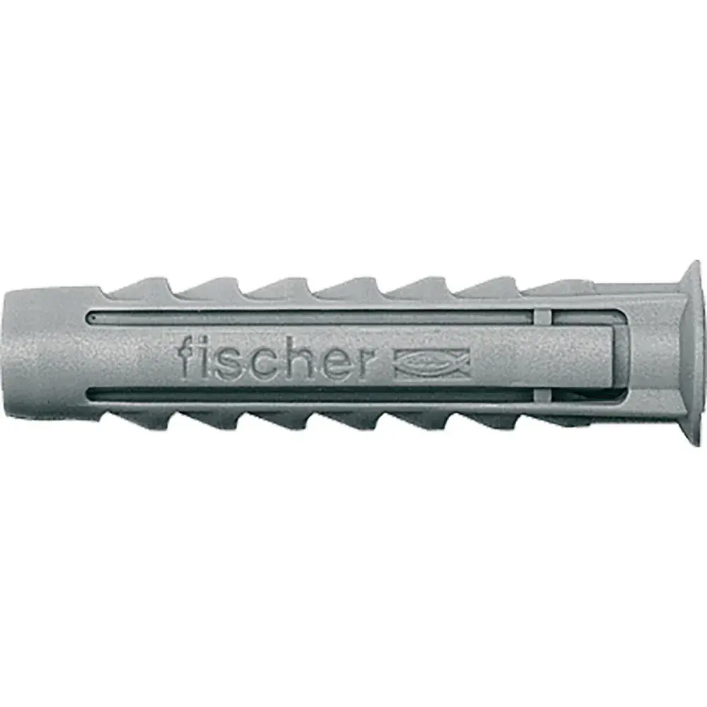 Bucha 08 maciça oca sx de nylon Fischer 500 peç