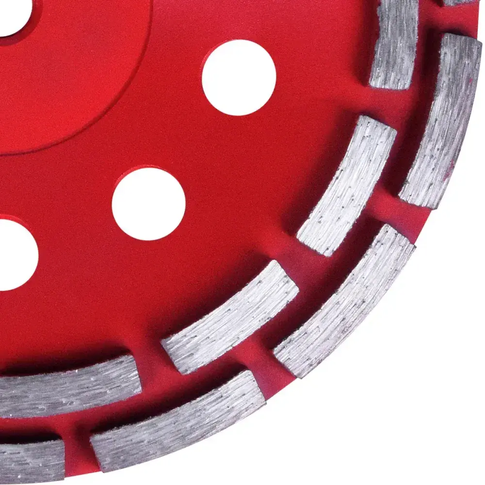 Rebolo diamantado segmentado 7" M14 13200RPM Bumafer — fotografia 7