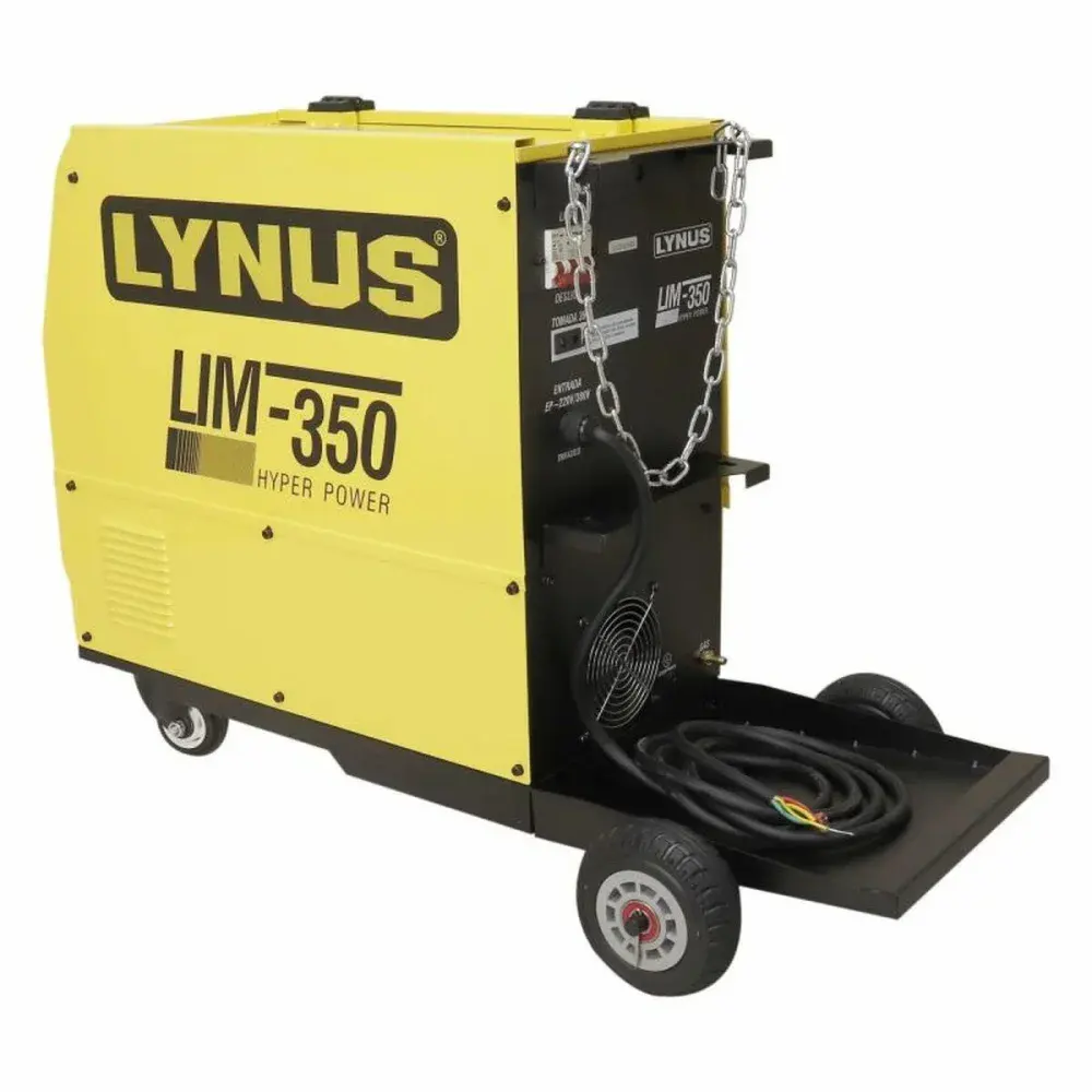 Inversor solda mig 350A tri LIM-350 220/380V biv Lynus — fotografia 9