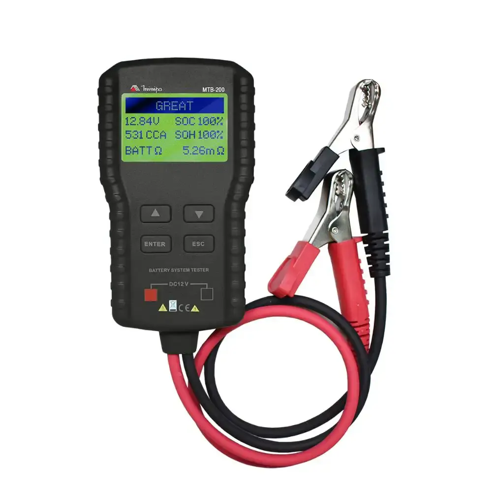 Testador de baterias 12/24V MTB-200 Minipa