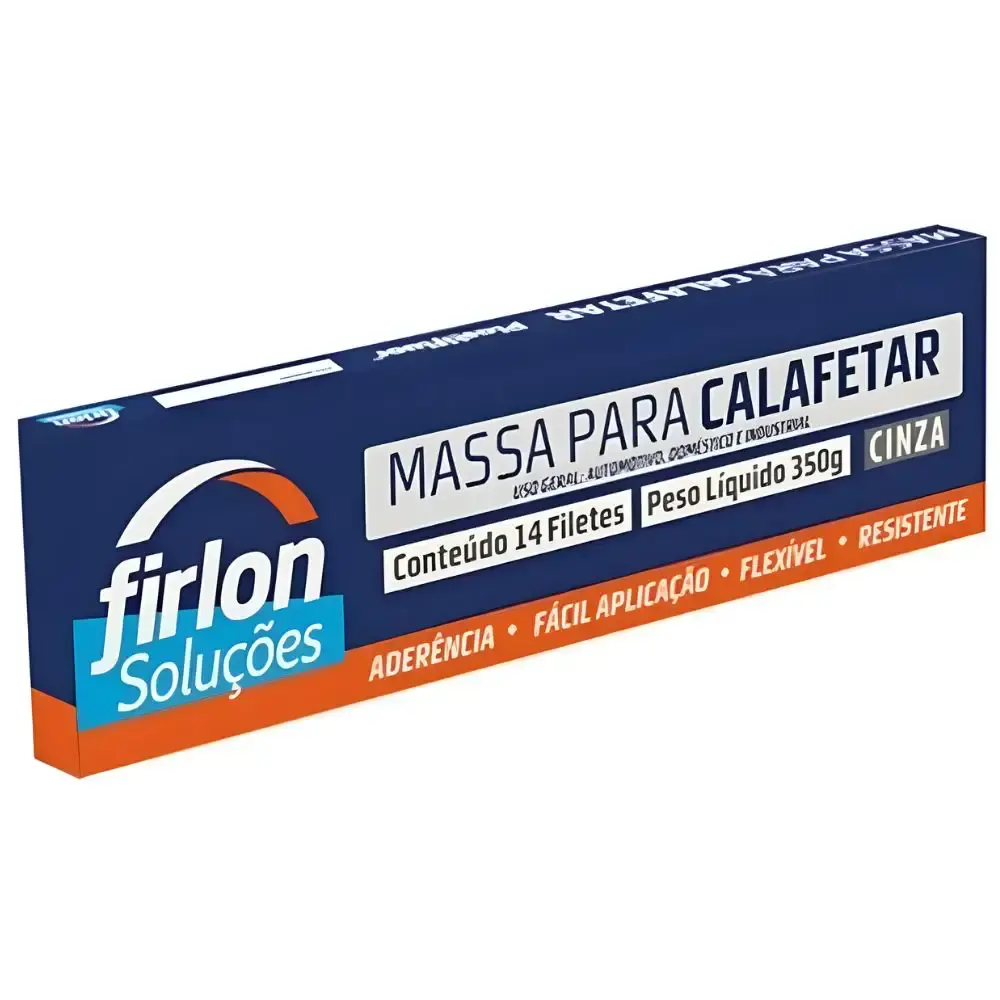 Massa calafetar cinza 350G 181072 Firlon