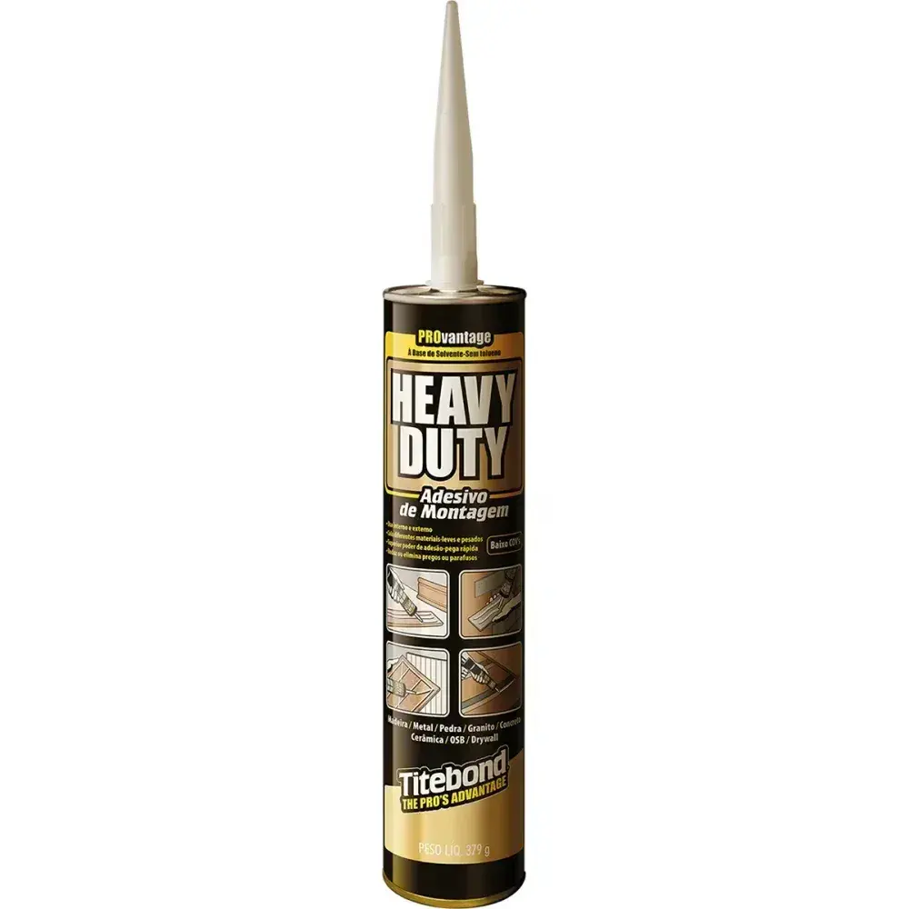 Adesivo de montagem provantage heavy duty 379G Titebond — fotografia 2