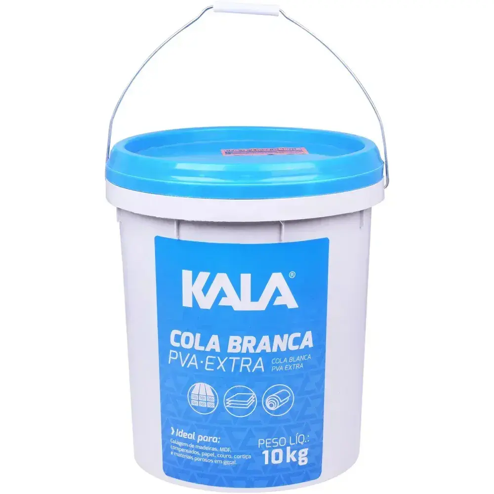 Adesivo cola branca pva-extra 10KG Kala — fotografia 5