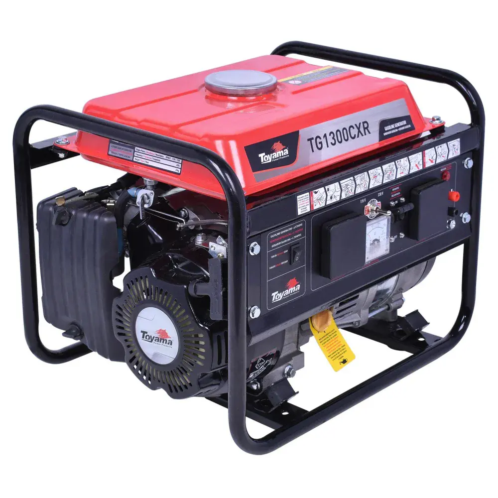 Gerador a gasolina TG1300CXR 1250W bivolt 5,5L Toyama — fotografia 3