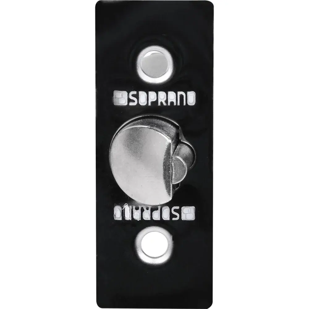 Fechadura cilíndrica 90MM cromada Soprano — fotografia 4