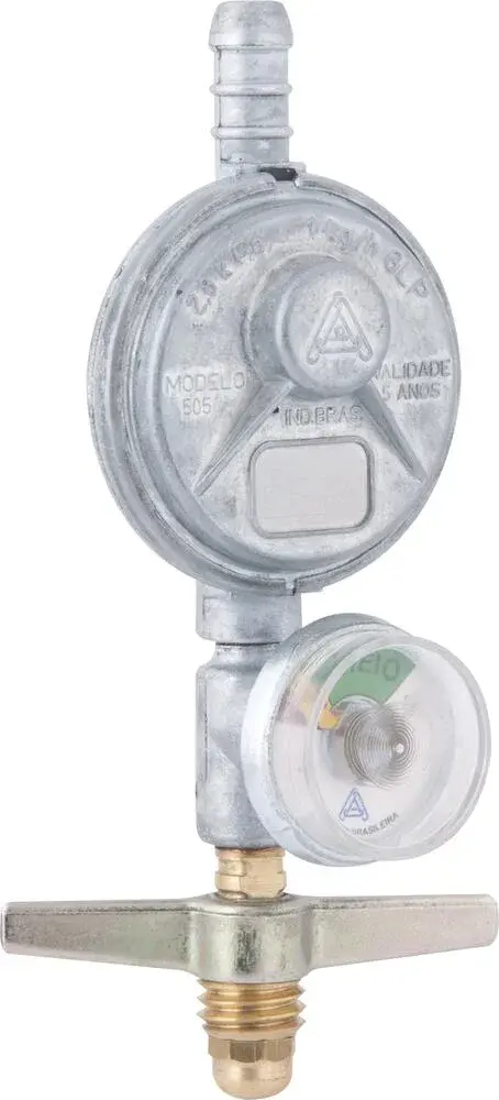Regulador gas blindado C/MANOM505-01 ali Alianca