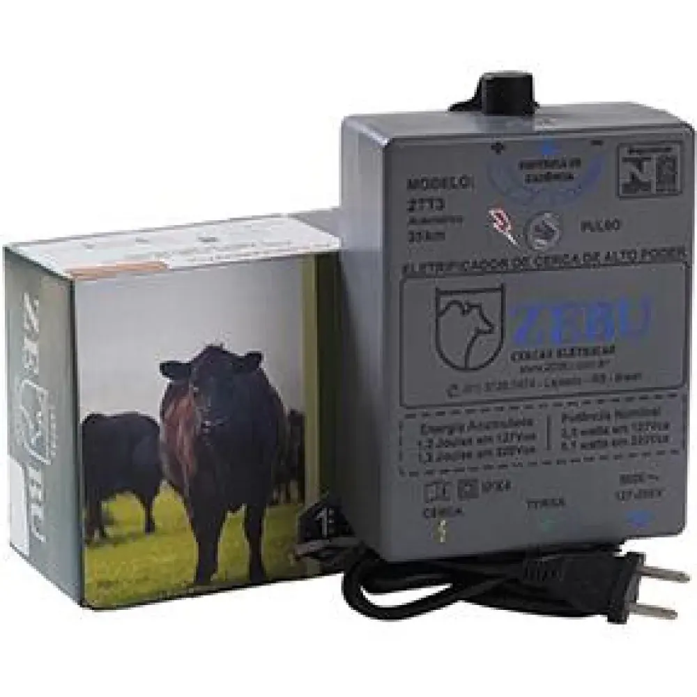 Eletrificador cerca 2TT3 bivolt Zebu — fotografia 2