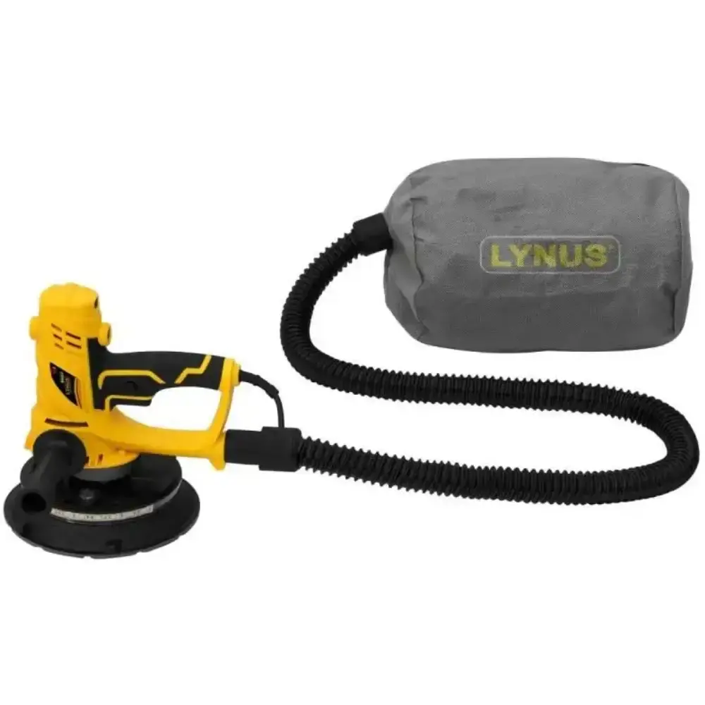 Lixadeira para parede 850W com lanterna LPL-850L Lynus 220 V — fotografia 2