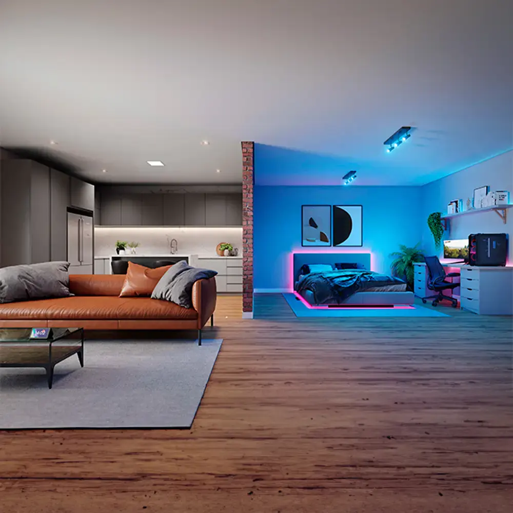 Painel NEO quadrado embutir 6500K 24W bivolt Avant — fotografia 8