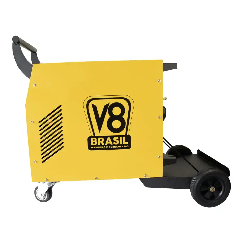Máquina de solda 350A multiprocesso 350I trifásica 380V V8 — fotografia 4