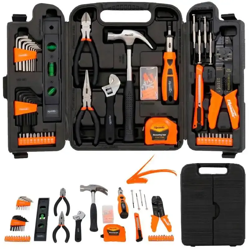 Kit de ferramentas com 129 peças e maleta Sparta
