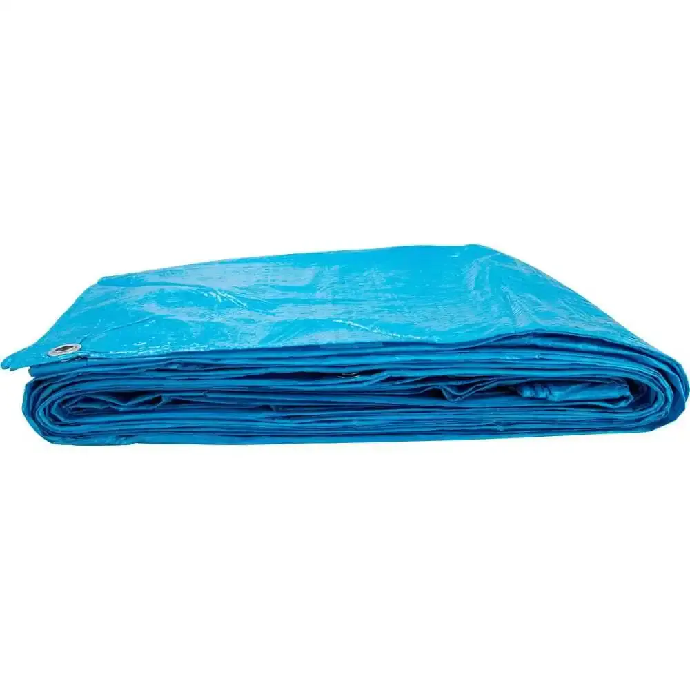 Lona 3 x 3 Metros 100 Micras Leve Azul VONDER — fotografia 3