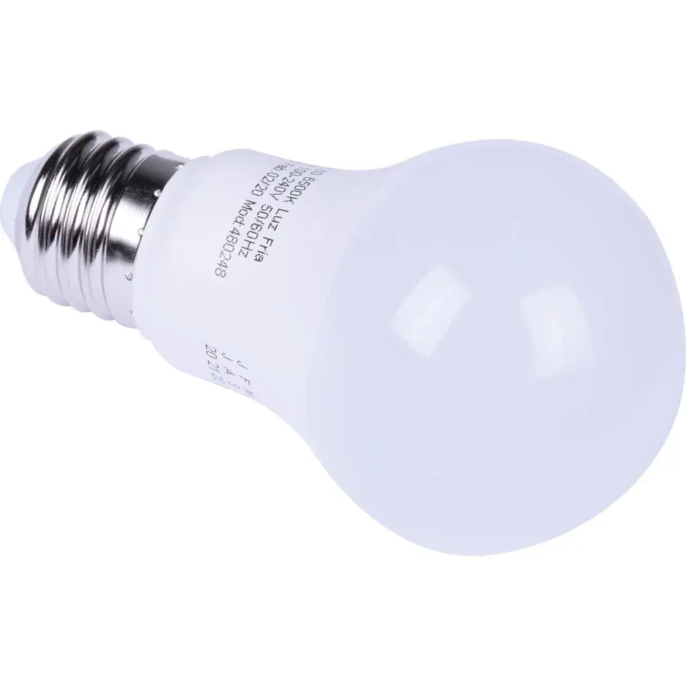 Lâmpada de led E27 6500K 9W biv Taschibra — fotografia 3