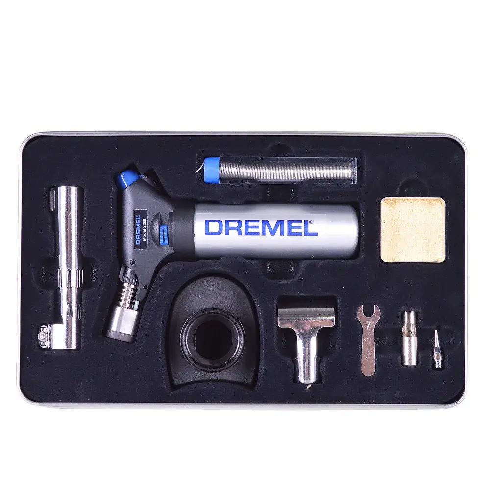 Dremel versaflame mini maçarico a gás com 7 acessórios — fotografia 4