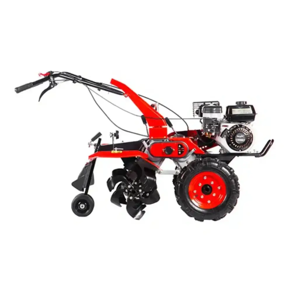 Motocultivador gasolina 7,0 HP 4T 212 CC rodas e enxadas TT65 701-001 Toyama — fotografia 3