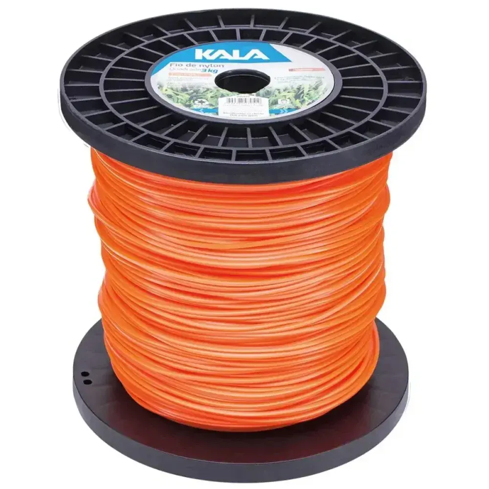 Fio nylon aparador quadrado 3,0MM x 339M 3KG Kala — fotografia de referência