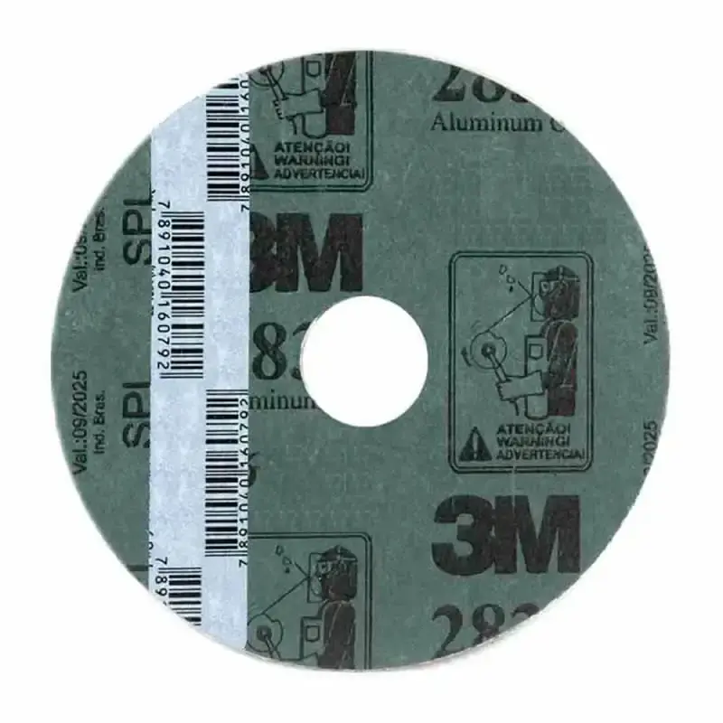 Disco de Lixa 4.1/2 x 7/8 Pol Grana 120 Kit Com 10 Unidades HC000618617 3M — fotografia 5