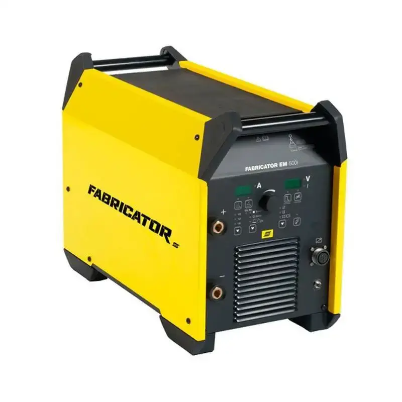 Solda Inversora Multiprocesso FABRICATOR Trifásica EM 500i 743077 c/ Feed 364 e Cabos ESAB — fotografia 3