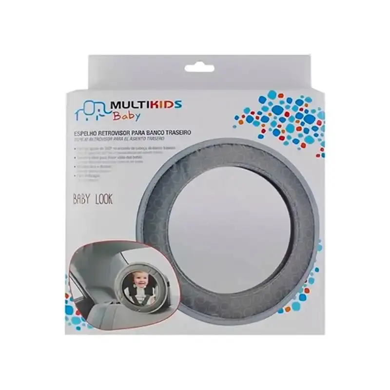 Espelho retrovisor para banco traseiro baby look multikids BB181 Multilaser — fotografia 5