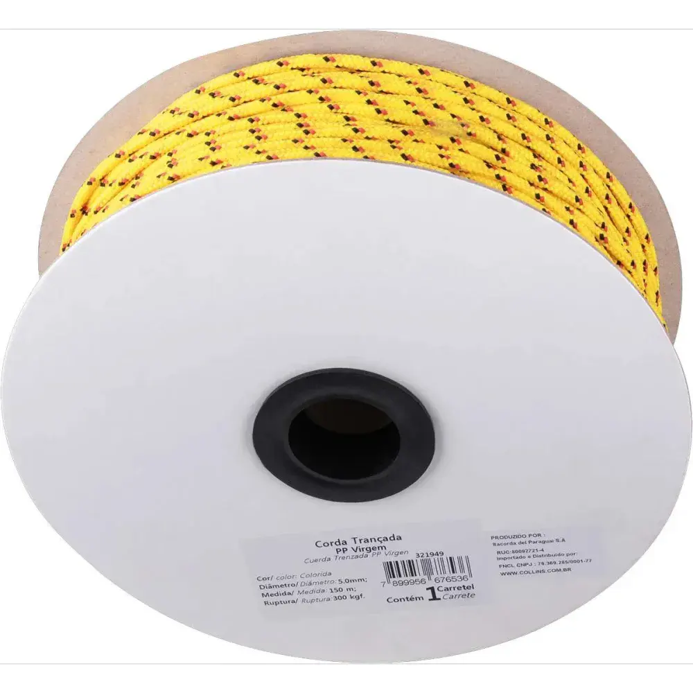 Corda trancada modelo pp 5,0MM color 150M da Collins — fotografia 6