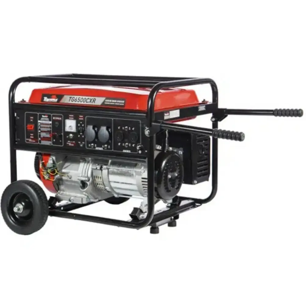 Gerador de energia a gasolina 6 KVA com AVR bivolt TG6500CXR Toyama — fotografia 3