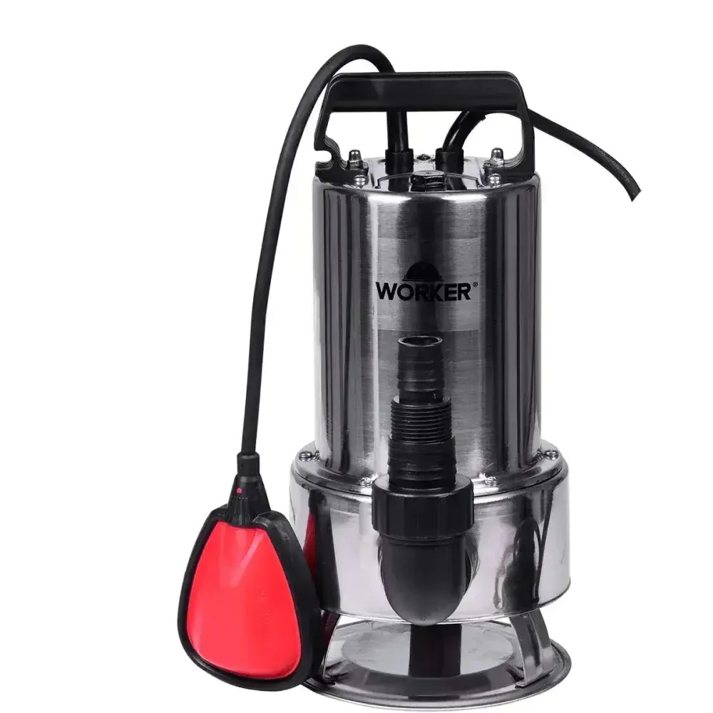 Bomba submersível inox 1HP Worker — fotografia 5
